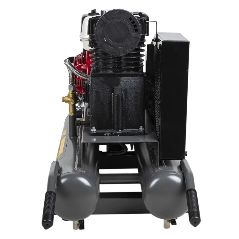 BE Power Equipment AC658HB 13.8 CFM @ 90 PSI Gas Air Compressor with Honda GX200 Engine