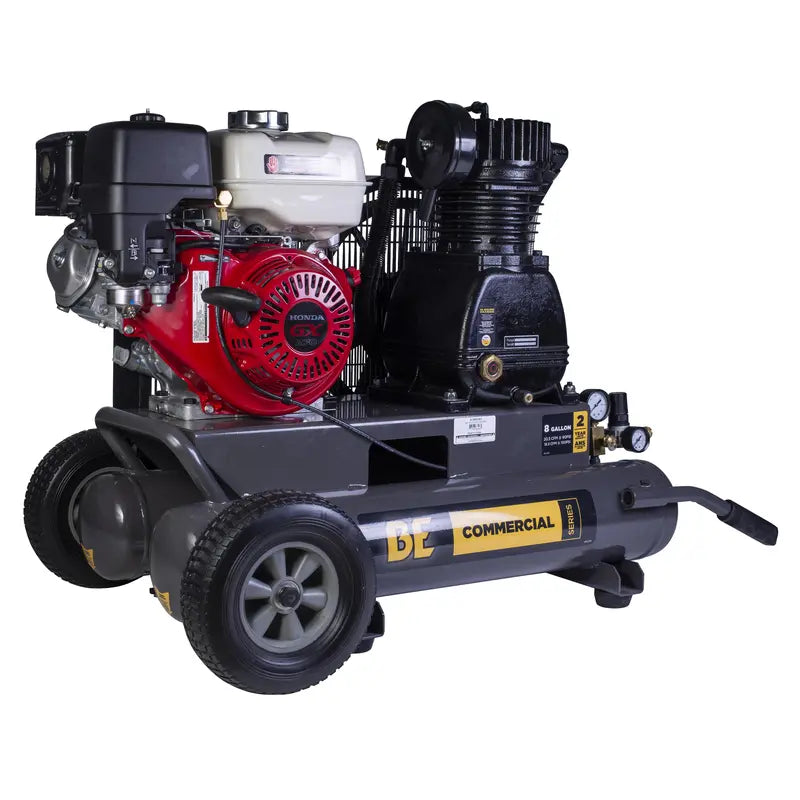 BE Power Equipment AC908HB2 17.7 CFM @ 175 PSI Gas Air Compressor with Honda GX270 Engine