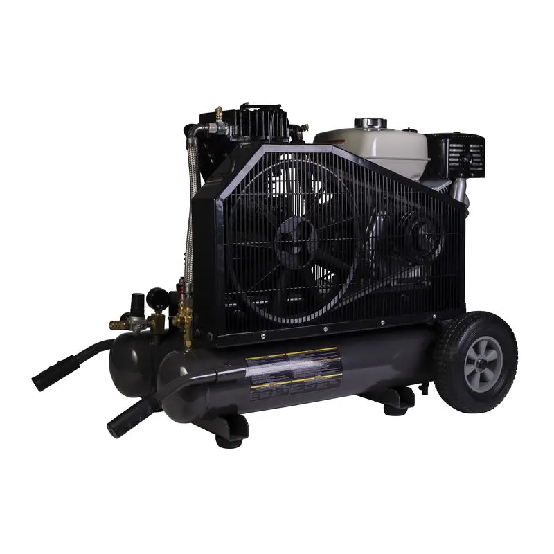 BE Power Equipment AC908HB2 17.7 CFM @ 175 PSI Gas Air Compressor with Honda GX270 Engine