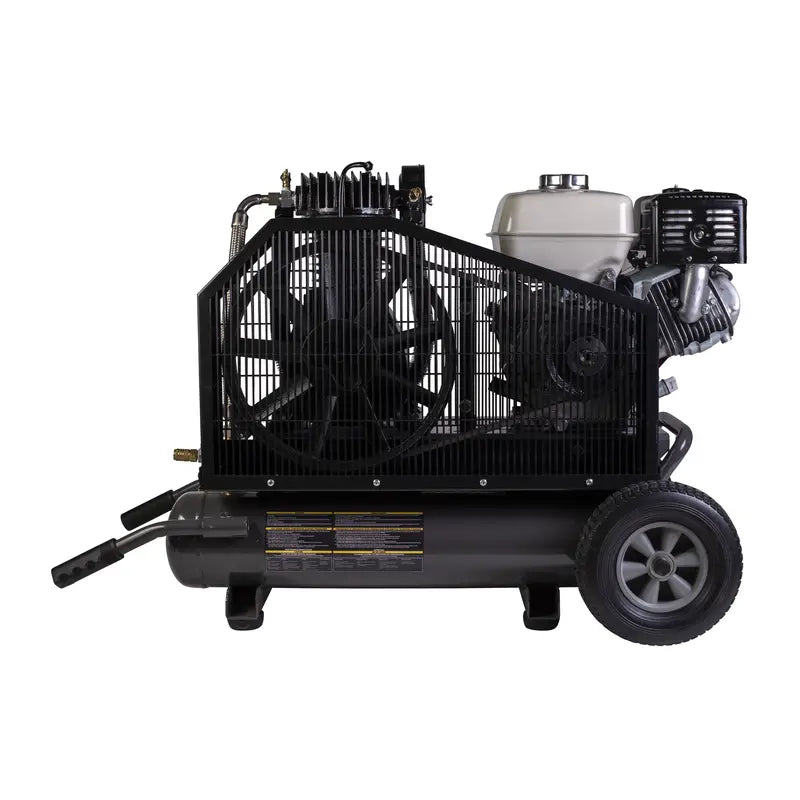 BE Power Equipment AC908HB2 17.7 CFM @ 175 PSI Gas Air Compressor with Honda GX270 Engine