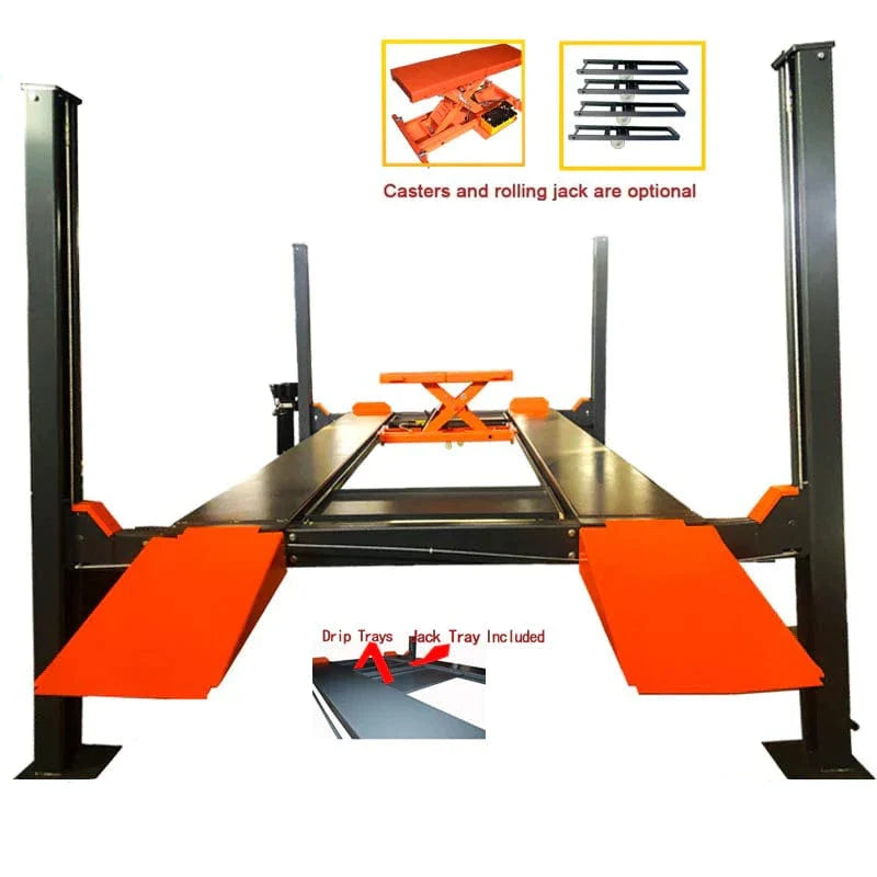 Katool KT-4H110 11,000lbs 4 Post Lift W/ 1-Year Warranty