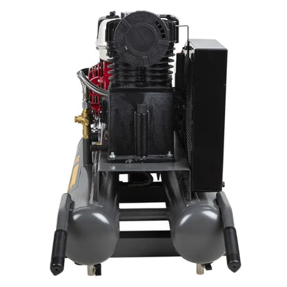 BE Power Equipment AC658HB 13.8 CFM @ 90 PSI Gas Air Compressor with Honda GX200 Engine