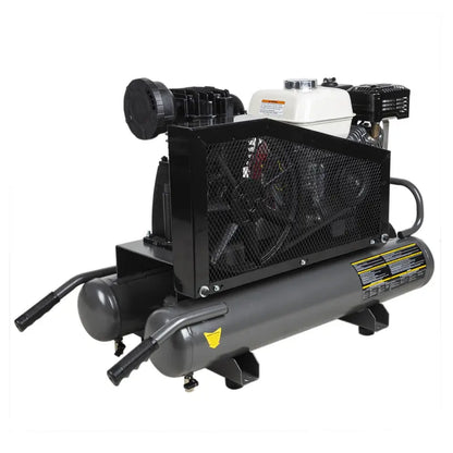 BE Power Equipment AC658HB 13.8 CFM @ 90 PSI Gas Air Compressor with Honda GX200 Engine