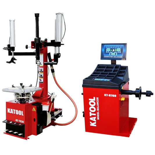 Katool Tire Changer KT-T830 & Wheel Balancer KT-B760 Combo