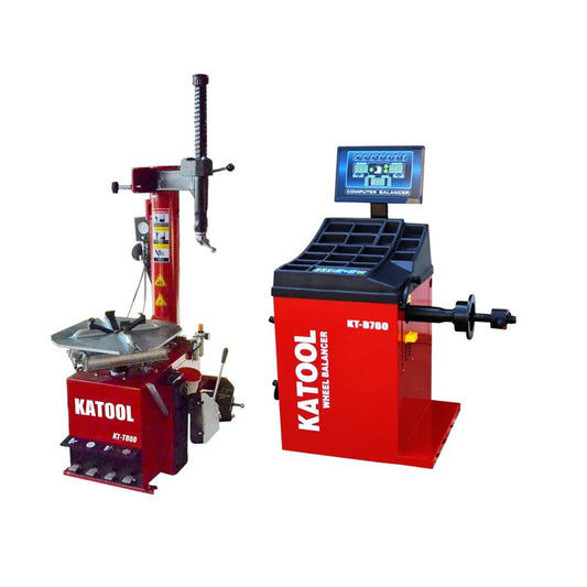 Katool Tire Changer KT-T800 & Wheel Balancer KT-B760 Combo