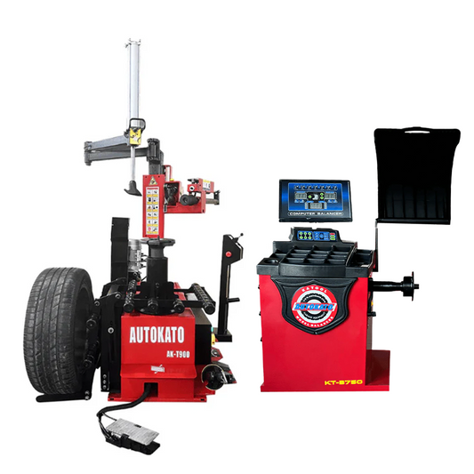 Katool KT-T900 Tire Changer with Wheel Balancer KT-B750 Combo